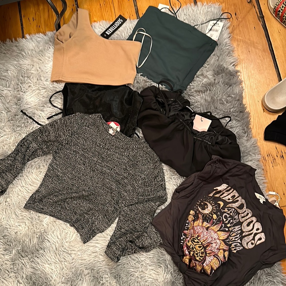 Assorted Mixture of tops